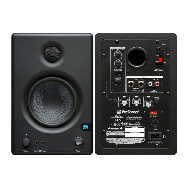 Monitores Presonus ERIS-4.5 vista trasera