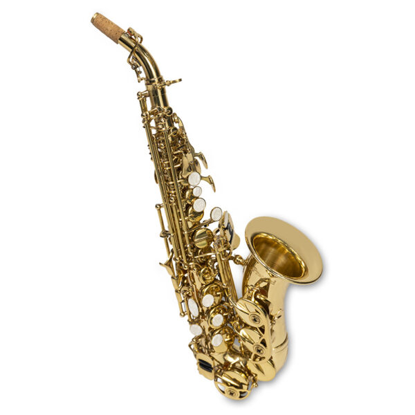 Saxofón soprano curvo