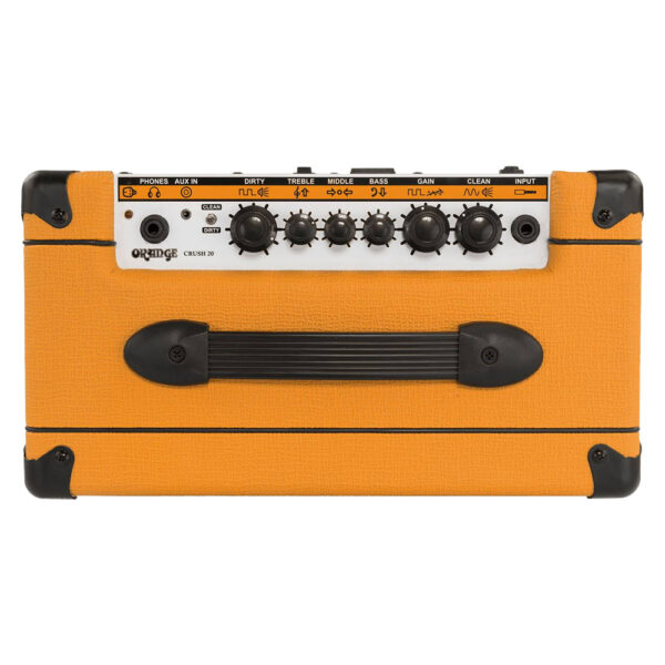 Amplificador guitarra orange cr20 vista superior