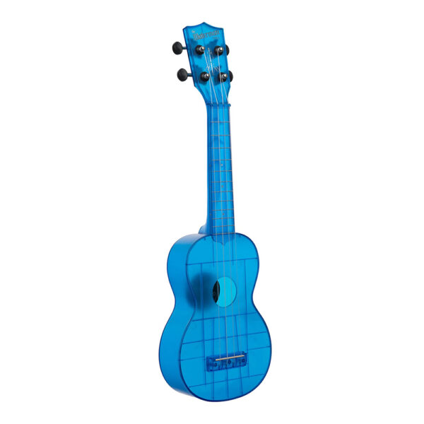 Ukelele Kala waterman soprano transparente azul