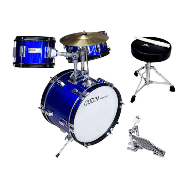 Bateria niño 3 piezas Azul